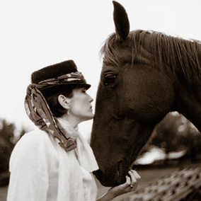 Annaliese Moyer and Belle